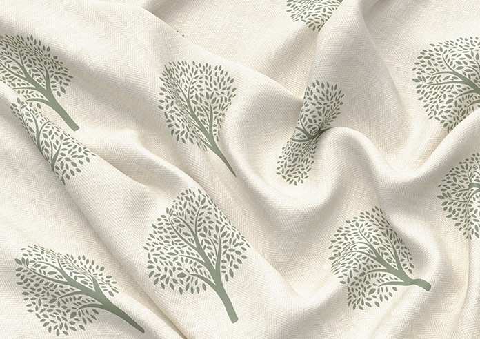 Emily Bond Yew Tree, Fern - Made to Measure Curtains - Image 4